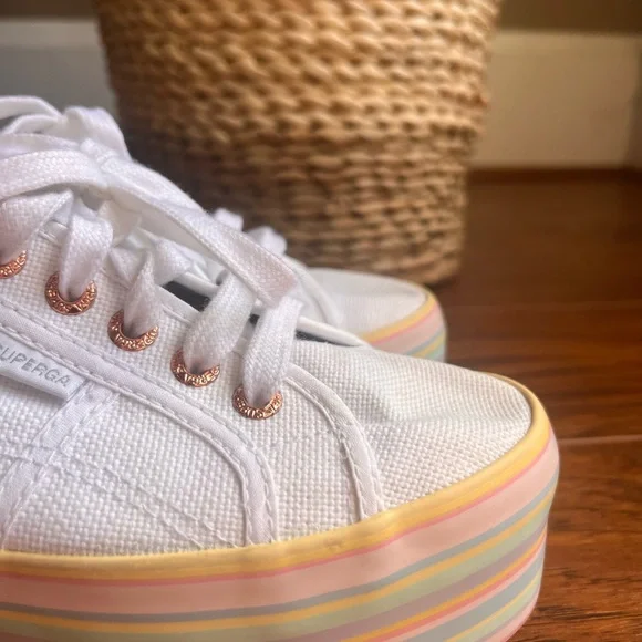 ✨ Rainbow Platform Superga Sneakers✨ - Picture 11 of 13